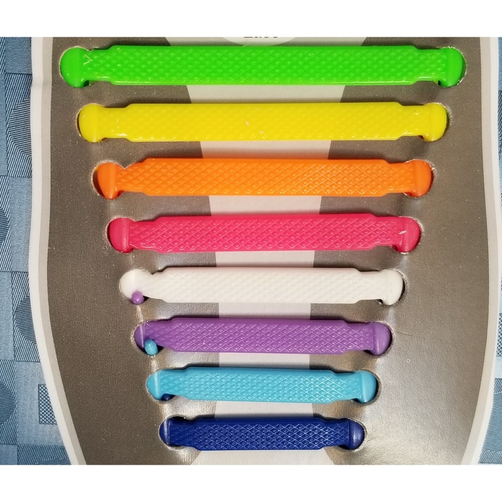 No-Tie Shoelaces, New in bag - Picture 7 of 9